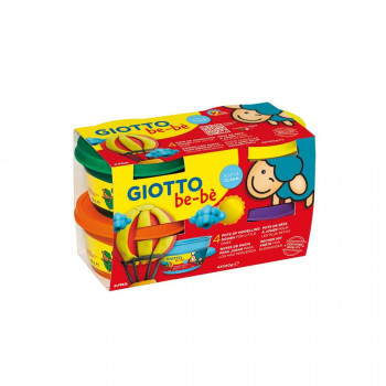 Тесто за моделирање за најмали, Giotto be-bè, 4 x 100g 