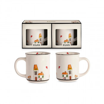 Сет од 2 шолји, Le Casette, 430ml 