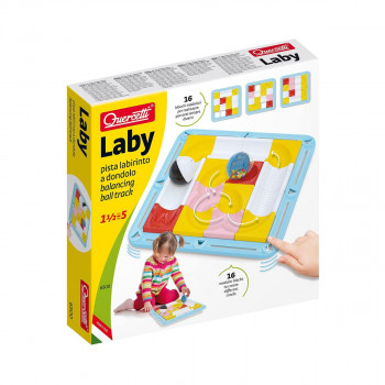 Патека за топчиња, Laby, 16 големи коцки 