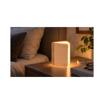 Паметна ламба - Книга, Мини Smart Book Lamp, мала, дрво - јавор 