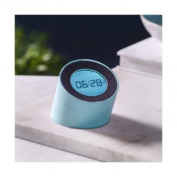 Будилник, The Edge Light Alarm Clock, зелен 