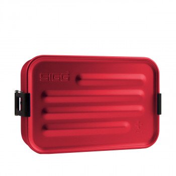 Метална кутија за ужина, Sigg, Metal Box Plus S, Red, мала 