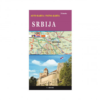 Србија - патна карта 