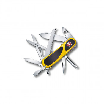 Џебно ноже, Victorinox, Evolution Grip S18, 85мм, црно-жолто 