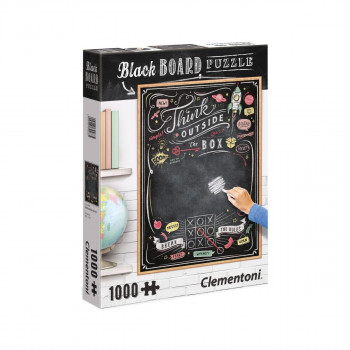Сложувалка-табла, Black Board Puzzle - Think Outside the Box, 1000 парчиња 