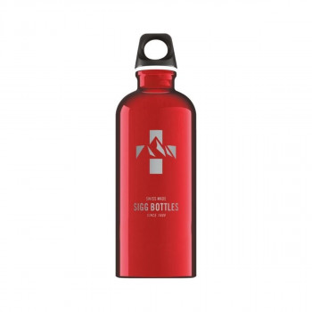 Шише за вода, Sigg, Alu Mountain Red, 600мл 