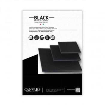 Сликарско платно, CanvArs - Black, 60 x 80 cm 