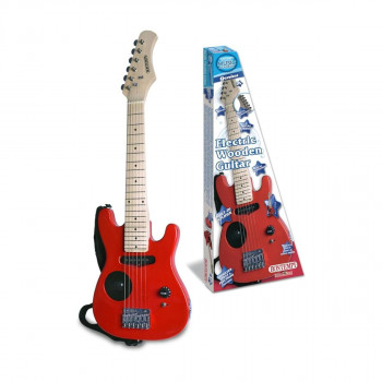 Дрвена електрична гитара, Music Academy, Electric Wooden Guitar, 6 жици 