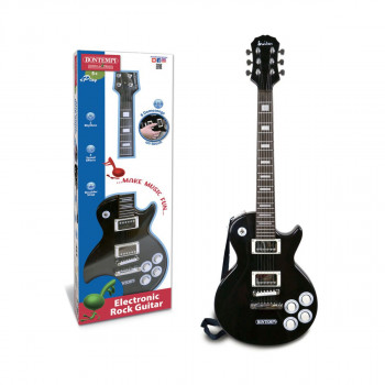 Електронска рок гитара, iPlay, Electronic Rock Guitar, 69 цм, црнa 