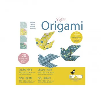 Забавни оригами, Гулаби, 20 x 20 цм 