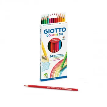 Дрвени боици, Giotto, Colors 3.0, 24 бои 