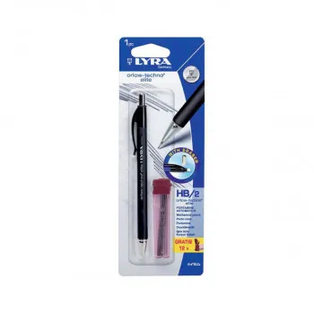 Технички молив + мини, Lyra, Orlow-Techno Elite, HB/2 