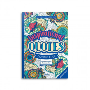 Inspirational Quotes - coloring book 