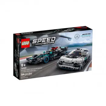 LEGO коцки, Speed Champions, Mercedes-AMG F1 W12 E Performance & Mercedes-AMG Project One 