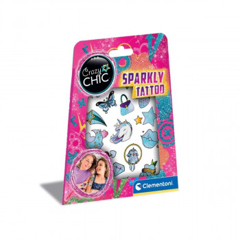 Сет за правење тетоважи, Crazy Chic, Sparkly Tattoo 