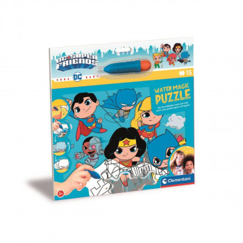 Сложувалка, DC - Super Friends, Water Magic Puzzle, 15 парчиња 