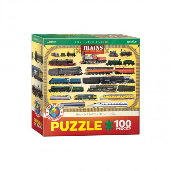 Сложувалка, Trains, 100 парчиња 