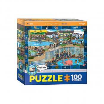 Сложувалка, Spot & Find - Crazy Aquarium, 100 парчиња 