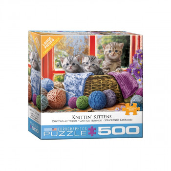 Сложувалка, Knittin Kittens 500парчиња 