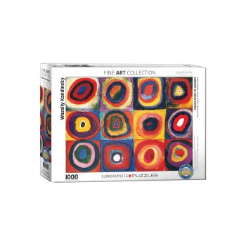 Сложувалка, Colour Study of Squares - Kandinsky, 1000 парчиња 