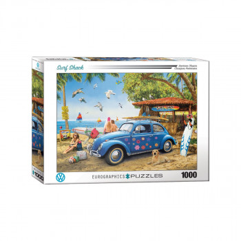 Сложувалка, VW Beetle Surf Shack, 1000 парчиња, 1000 парчиња 