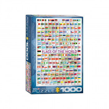 Сложувалка, Flags of the World, 1000 парчиња 