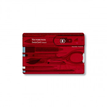Мултифункционална алатка - картичка, Victorinox, SwissCard - Ruby 