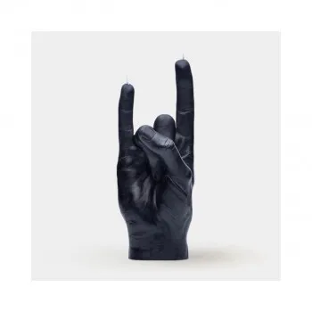 Свеќа, Hand Gesture Candles, You Rock, црна 