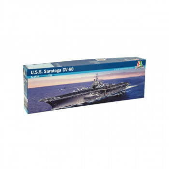 Макета, Navy, U.S.S. Saratoga CV-60, 1:720 