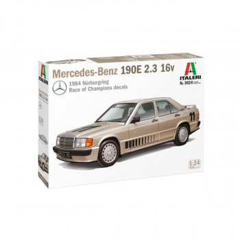 Макета, Cars and Bikes, Mercedes-Benz 190E 2.3 16v, 1:24 