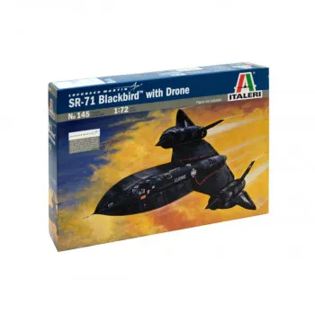 Макета, Aircraft, SR - 71 Black Bird, 1:72 