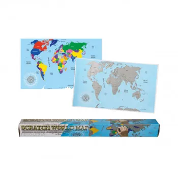 Мапа на светот за гребење 