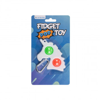 Метален приврзок, Fidget Pop Unicorn 