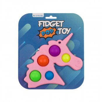 Метален приврзок, Fidget Pop Unicorn 2 