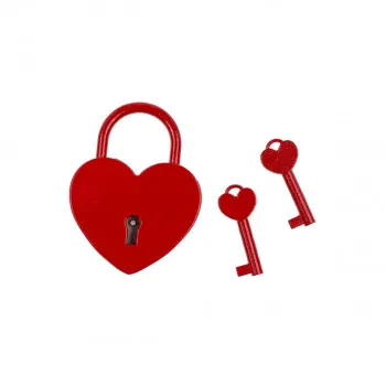 Катанче со клучеви во форма на срце 