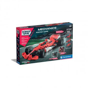 STEM сет за градба,  Science & Play Build, Mechanics - Racing Cars 