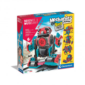 STEM сет за градба, Science Museum Build, Mechanics Junior - Moving Robots 