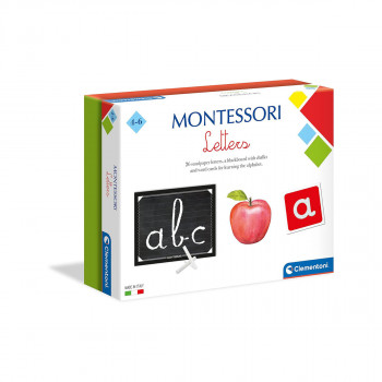 Едукативен сет, Montessori - Букви 
