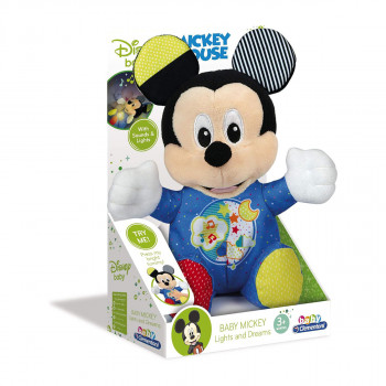 Светлечка плишана играчка, Clementoni Baby, Disney - Mickey Mouse 