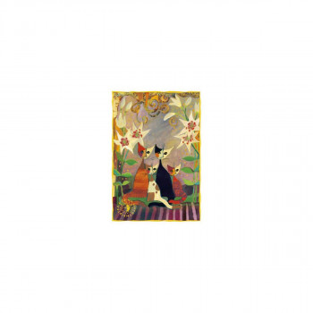 Двострани разгледници, Rosina Wachtmeister - Cats with Lillies 