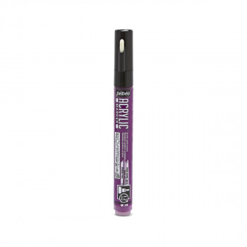 Акрилен маркер, Pebeo, Acrylic Marker 1.2mm - Bright Violet 
