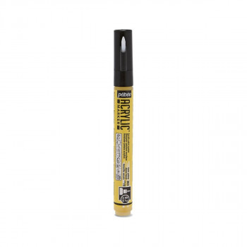 Акрилен маркер, Pebeo, Acrylic Marker 0.7mm - Dark Yellow 