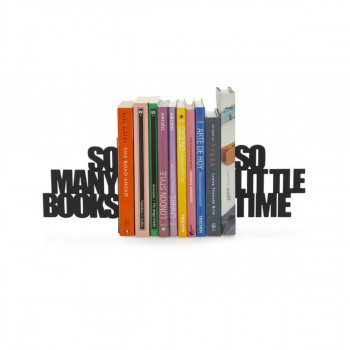 Метален држач за книги, So many! 