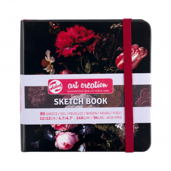 Скицник, Talens Art Creation - Still Life with Flowers, 12 x 12 cm 