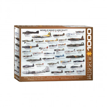 Сложувалка, WWII Aircraft, 1000 парчиња 