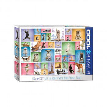 Сложувалка, Yoga Dogs, 1000 парчиња 