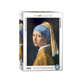 Сложувалка, Jan Vermeer - Girl With a Pearl Earring, 1000 парчиња 