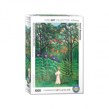 Сложувалка, Henri Rousseau - Woman in an Exotic Forest, 1000 парчиња 