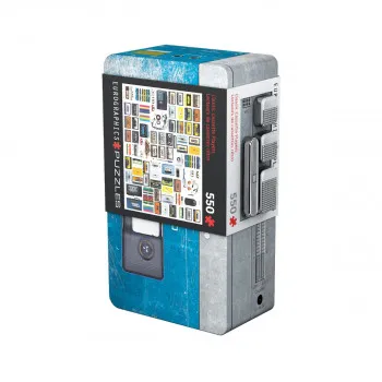 Сложувалка во декоративна кутија, Cassette Player, 550 парчиња 