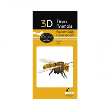 3Д модел од хартија, Пчела 